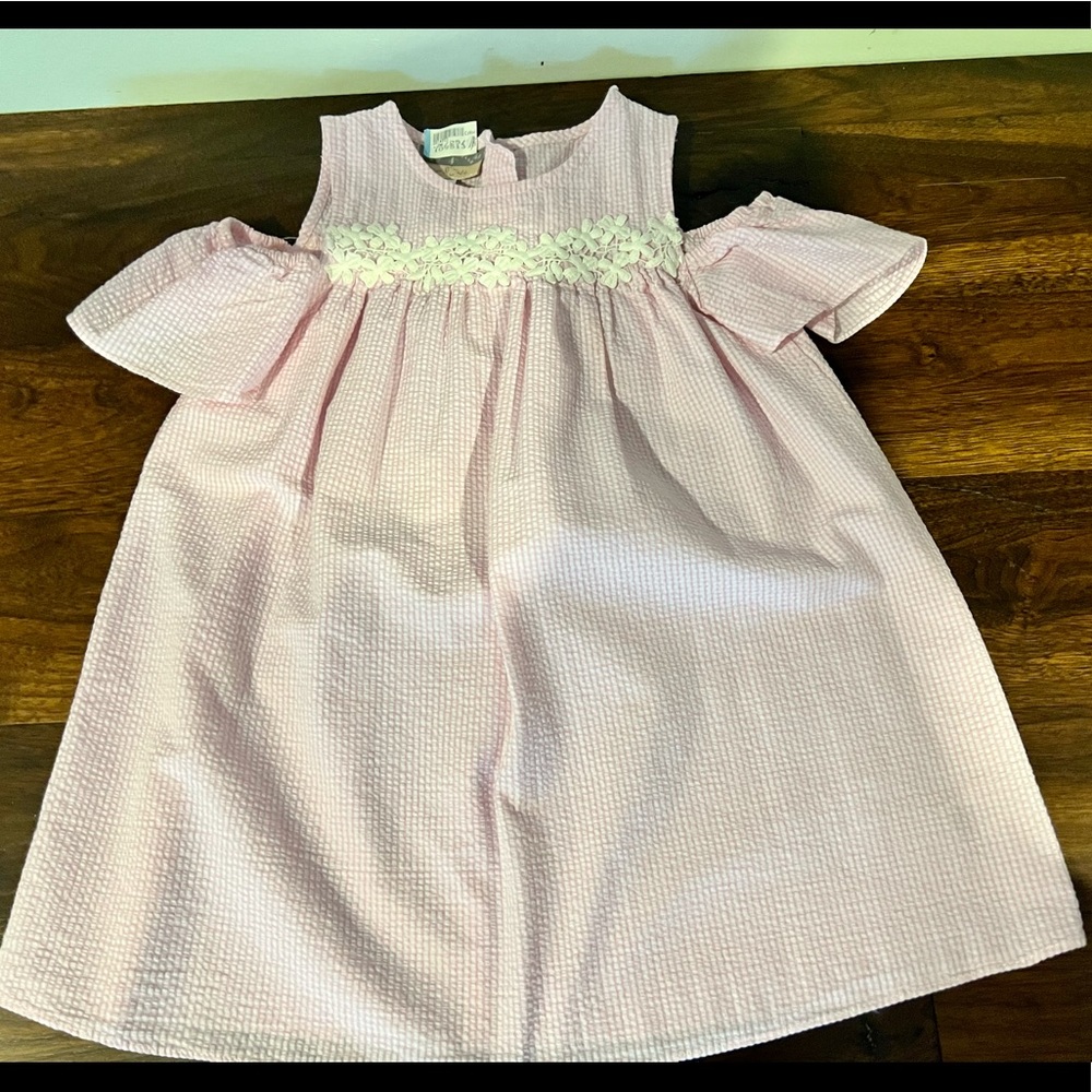 Pippa and Julie Seersucker Dress